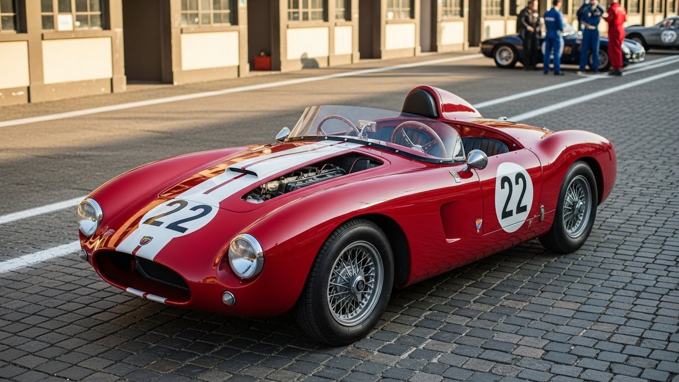 Abarth 208A Spyder Lastik Basıncı