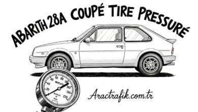 Abarth 209A Coupé Lastik Basıncı Aractrafik.com.tr