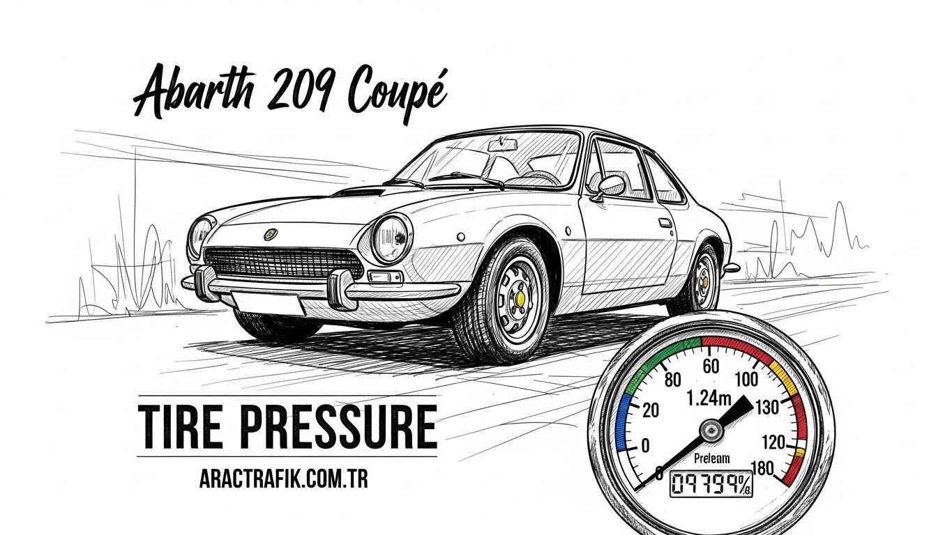 Abarth 209A Coupé Lastik Basıncı Aractrafik.com.tr