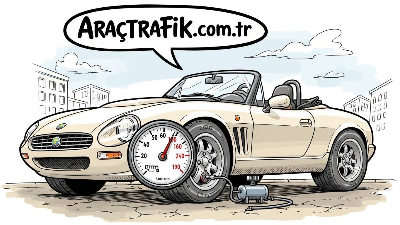 Abarth 216A Spyder Lastik Hava Basıncı Aractrafik.com.tr