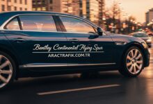 Bentley Continental Flying Spur AracTrafik.Com.Tr Model Ve Site Adı Yazılı Olsun Yazı Araç Üstünde Yazılı Olsun Ve Yazı Şekli Gzel Olsun Senden Ricam