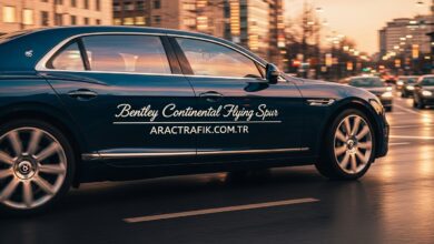Bentley Continental Flying Spur AracTrafik.Com.Tr Model Ve Site Adı Yazılı Olsun Yazı Araç Üstünde Yazılı Olsun Ve Yazı Şekli Gzel Olsun Senden Ricam