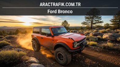 Ford Bronco lastik hava basıncı