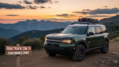 Ford Bronco Sport lastik hava basıncı