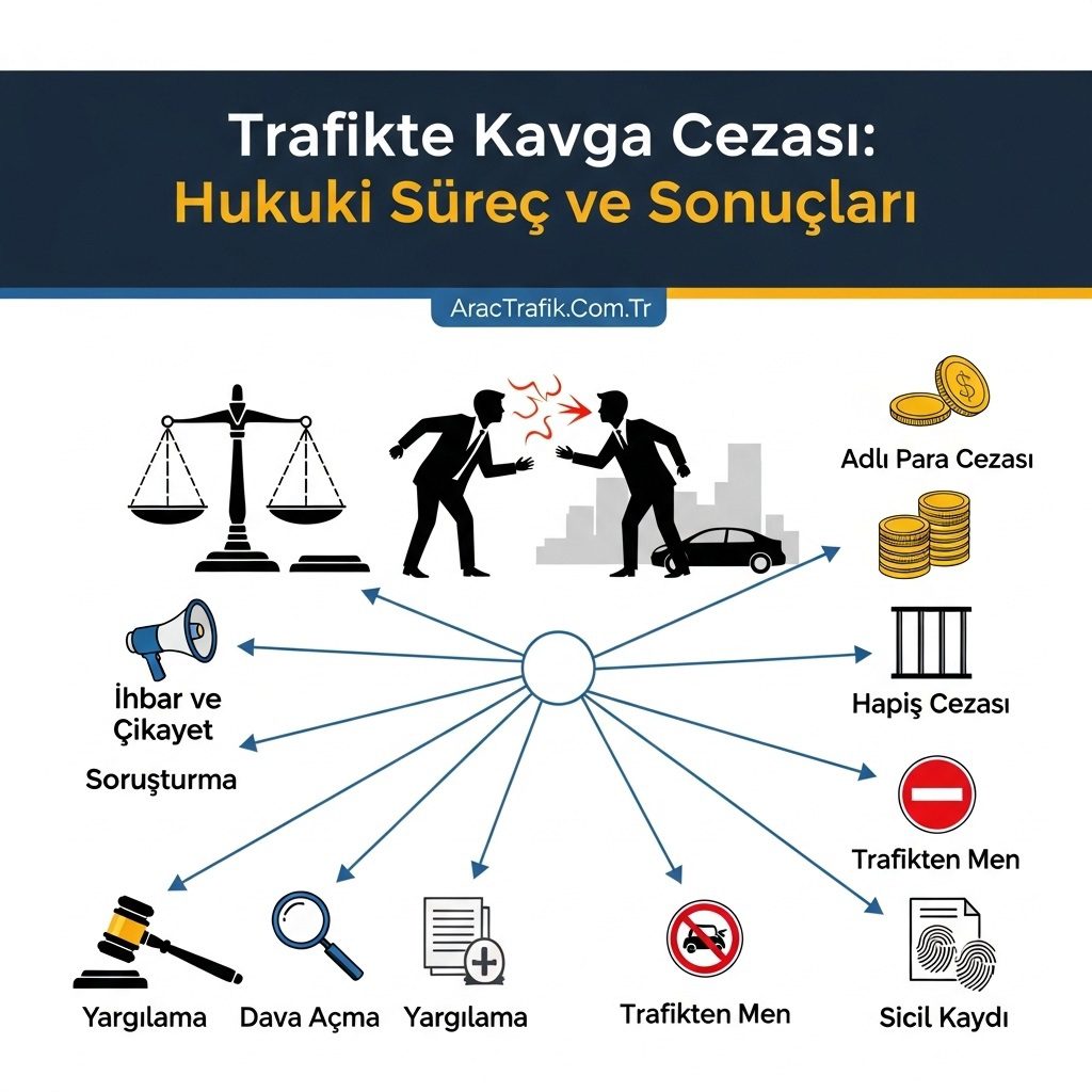 Trafikte Kavga Etmenin Cezası Yasal Süreç ve Sonuçları