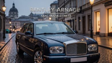 Bentley Arnage lastik hava basıncı