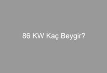 86 KW Kaç Beygir?