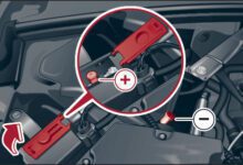 Audi A4 aküsü nerede