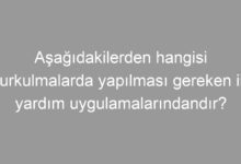 Aşağıdakilerden hangisi burkulmalarda yapılması gereken ilk yardım uygulamalarındandır?