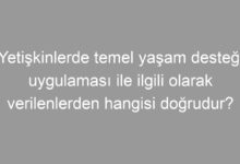 Yetişkinlerde temel yaşam desteği uygulaması ile ilgili olarak verilenlerden hangisi doğrudur?