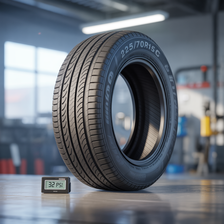 225/70R15CP Lastik Hava Basıncı