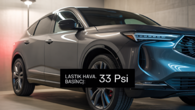 Acura ADX Lastik Hava Basıncı