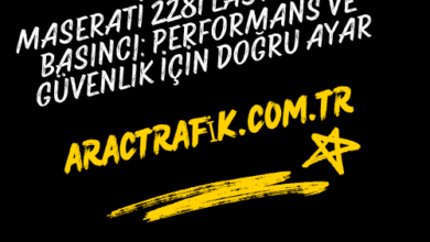 Maserati 228i Lastik Hava Basıncı Performans ve Güvenlik İçin Doğru Ayar