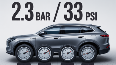 FAW Bestune T55 Lastik Hava Basıncı