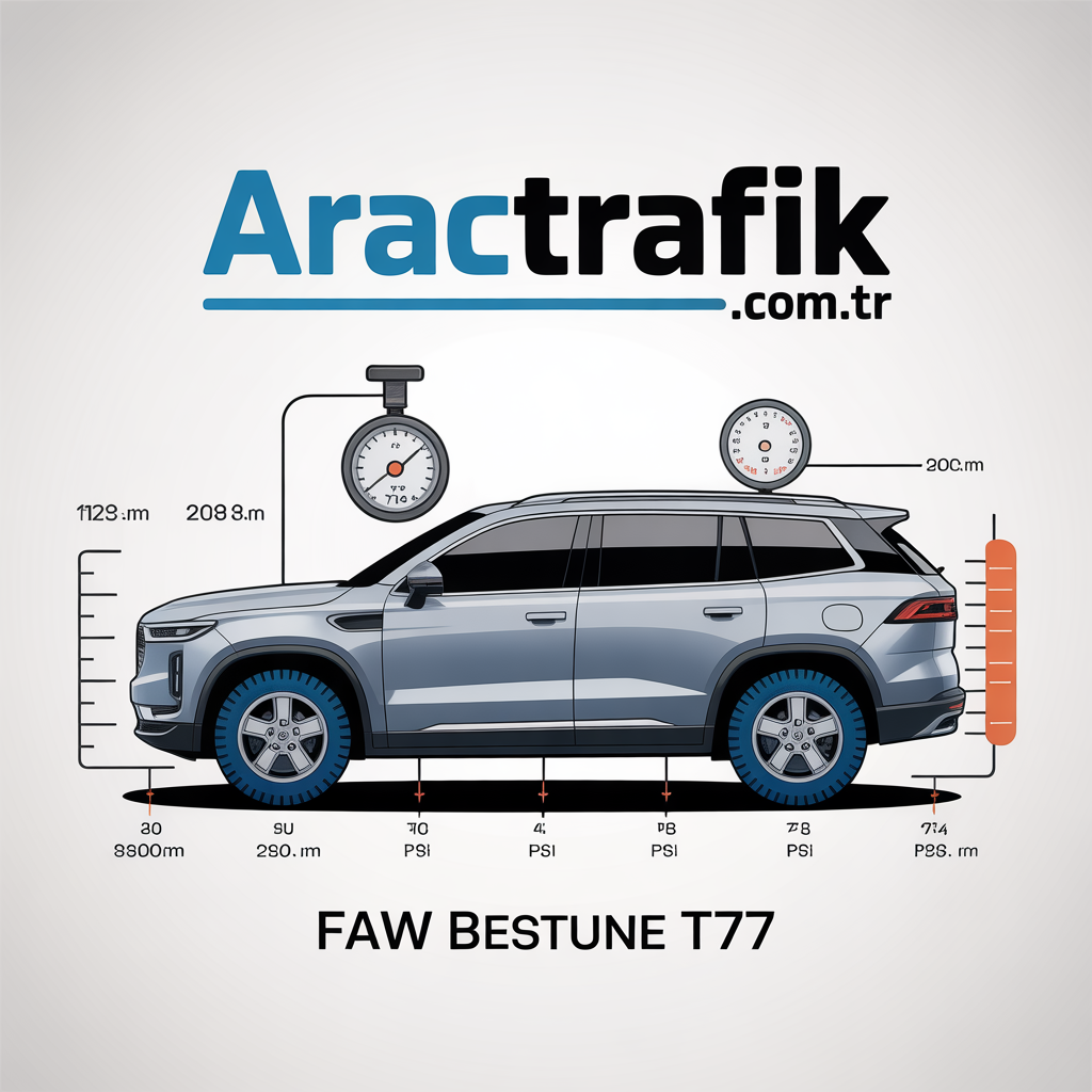 FAW Bestune T77 Lastik Hava Basıncı