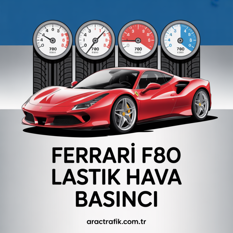 Ferrari F80 Lastik Hava Basıncı