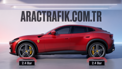 Ferrari Purosangue Lastik Hava Basıncı