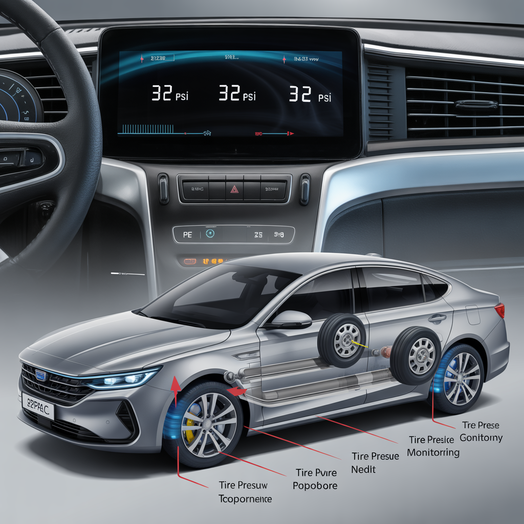 Geely Preface lastik basıncı