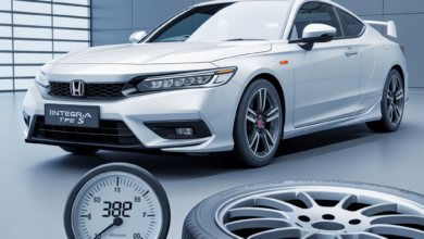 Honda Integra Type S hava basıncı