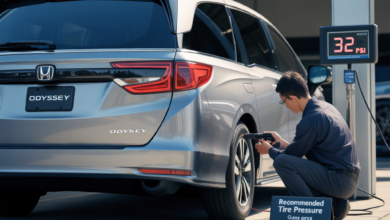 Honda Odyssey Lastik Hava Basıncı