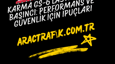 Karma GS-6 Lastik Hava Basıncı Performans ve Güvenlik İçin İpuçları