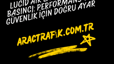 Lucid Air Lastik Hava Basıncı: Performans ve Güvenlik İçin Doğru Ayar