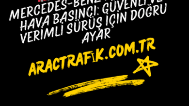 Mercedes-Benz 190E Lastik Hava Basıncı Güvenli ve Verimli Sürüş İçin Doğru Ayar