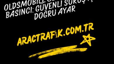 Oldsmobile 88 Lastik Hava Basıncı Güvenli Sürüş İçin Doğru Ayar