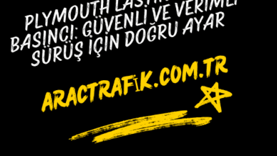 Plymouth Lastik Hava Basıncı Güvenli ve Verimli Sürüş İçin Doğru Ayar