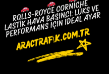 Rolls-Royce Corniche lastik hava basın