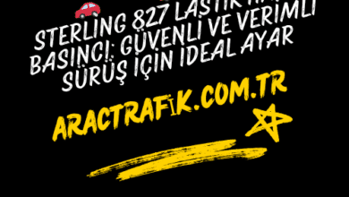 Sterling 827 Lastik Hava Basıncı Güvenli ve Verimli Sürüş İçin İdeal Ayar