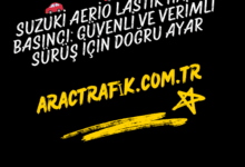 Suzuki Aerio Lastik Hava Basıncı Güvenli ve Verimli Sürüş İçin Doğru Ayar