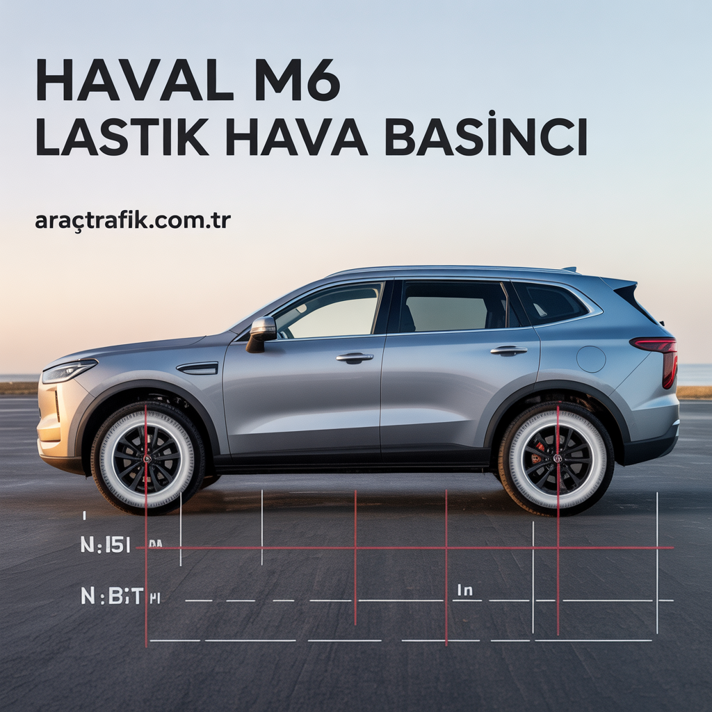 Haval M6 Lastik hava Basıncı AracTrafik.Com.TR