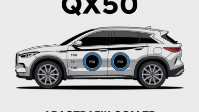 Infiniti QX50 lastik hava basıncı AracTrafik.Com.Tr