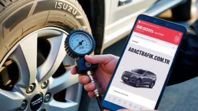 Isuzu Traviz lastik hava basıncı AracTrafik.Com.Tr