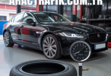 Jaguar XFL lastik hava basıncı AracTrafik.Com.Tr