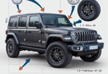 Jeep Wrangler Lastik Hava Basıncı AracTrafik.Com.Tr