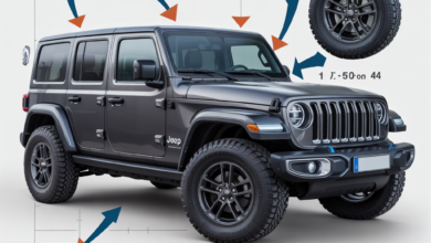 Jeep Wrangler Lastik Hava Basıncı AracTrafik.Com.Tr
