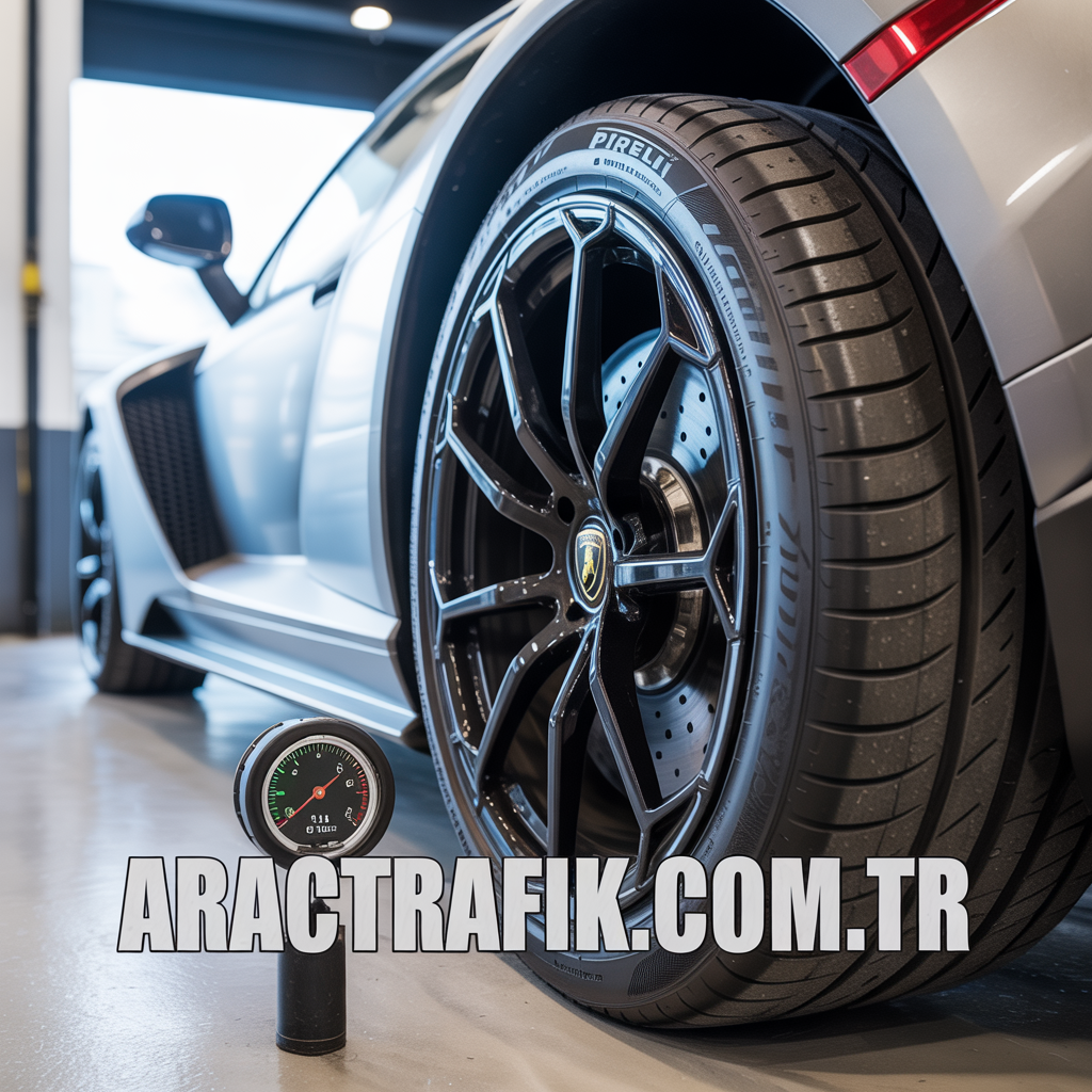 Lamborghini Revuelto lastik hava basıncı AracTrafik.Com.Tr