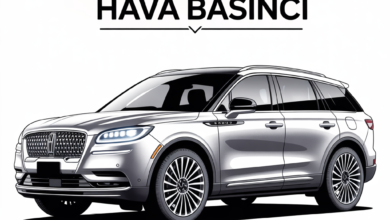 Lincoln Corsair lastik hava basıncı AracTrafik.Com.Tr