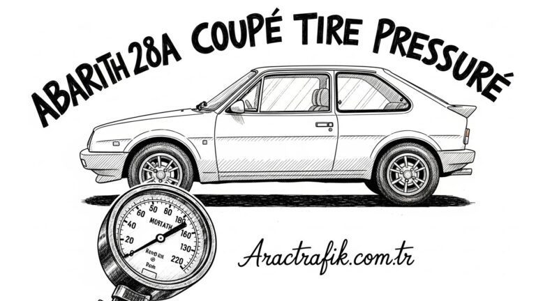 Abarth 209A Coupé Lastik Basıncı