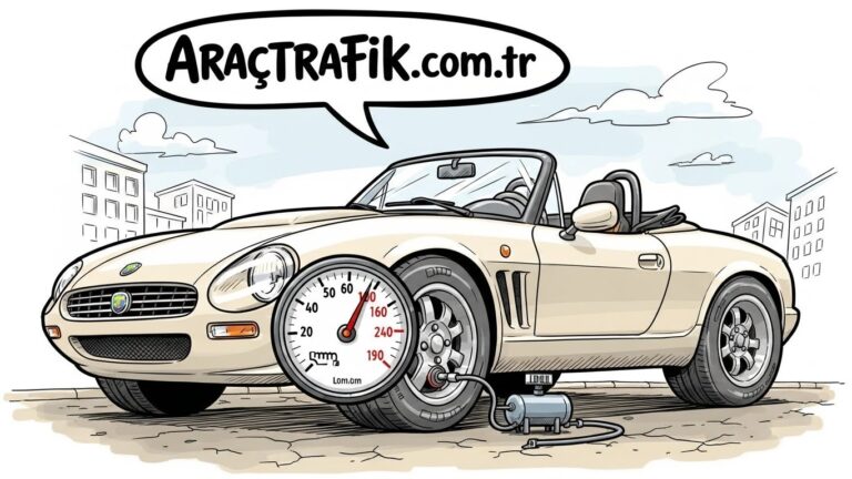 Abarth 216A Spyder Lastik Hava Basıncı