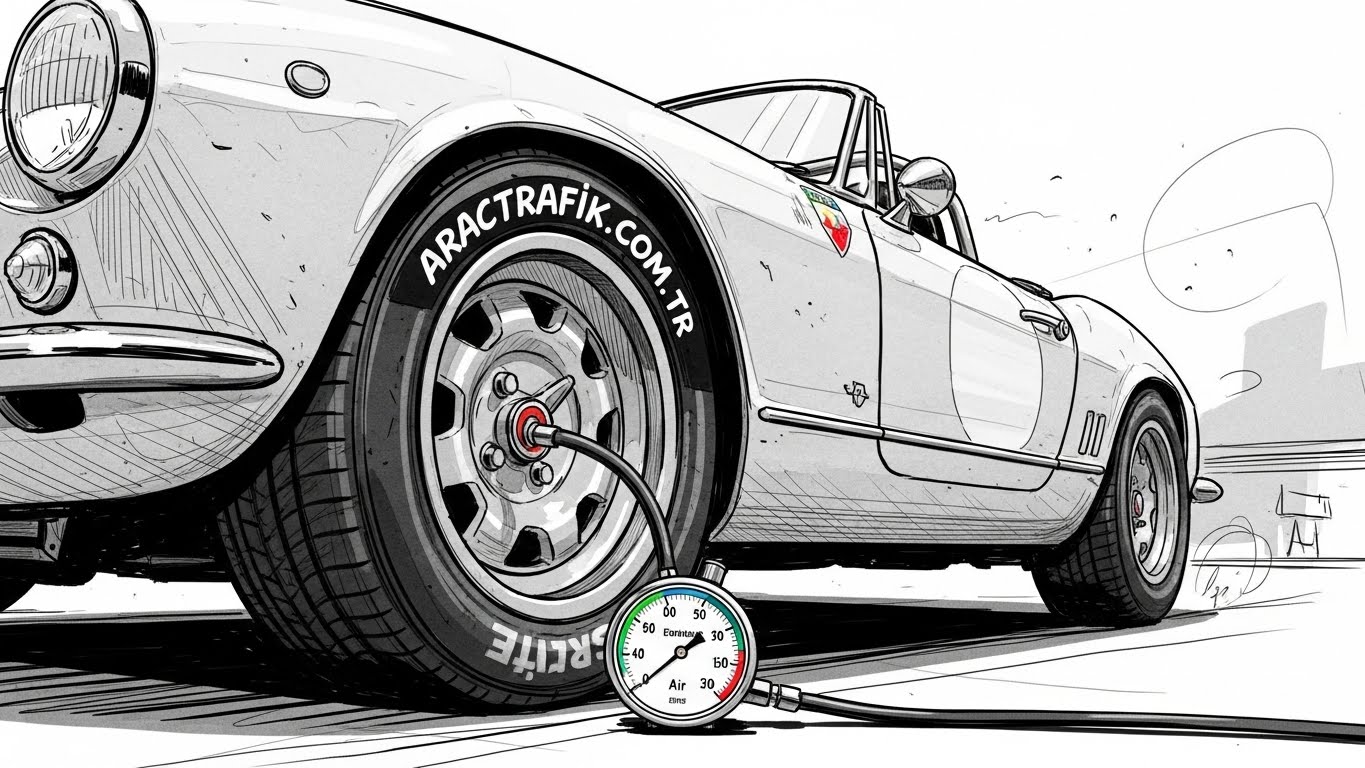 Abarth 216A Spyder Lastik Hava Basıncı