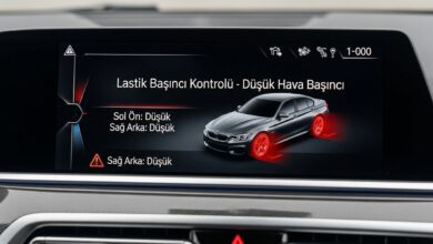BMW 2 Serisi Lastik Kontrolü: Düşük Hava Basıncı Uyarılarına Karşı Alınacak Önlemler