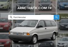Ford Aerostar lastik hava basıncı