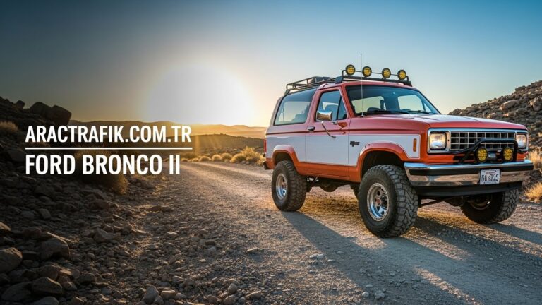 Ford Bronco II Lastik Hava Basıncı