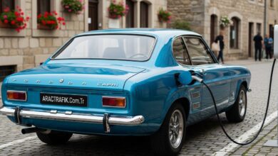 Ford Capri EV lastik hava basıncı