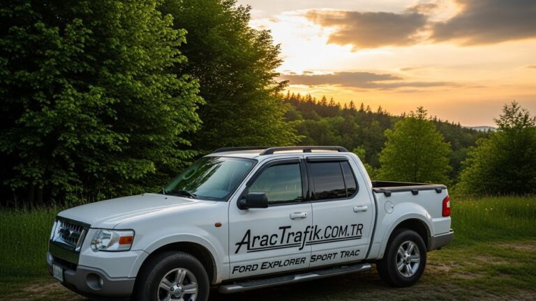 Ford Explorer Sport Trac Lastik Hava Basıncı