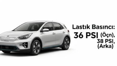 Kia Lastik Hava Basıncı