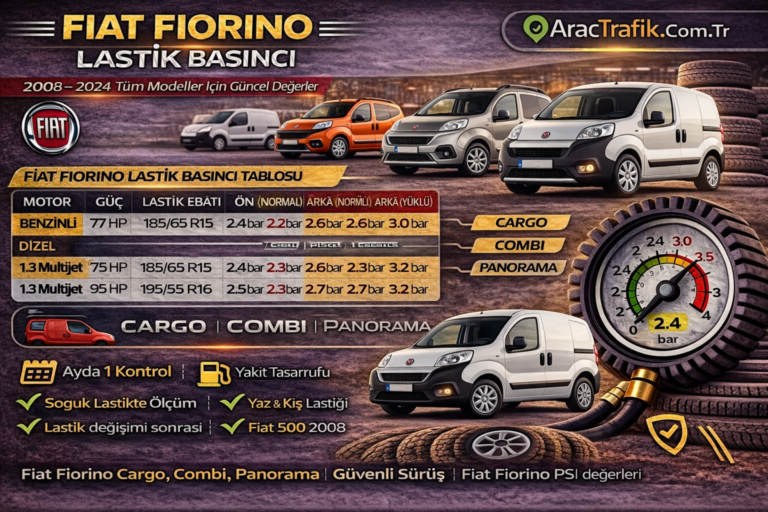 Fiat Fiorino Lastik Basıncı
